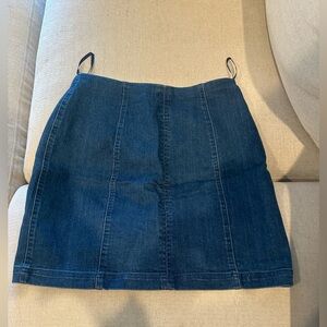 Altar'd State Dark Blue Mini Skirt